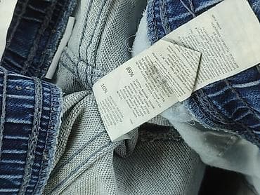 biale szerokie jeansy: House of Denim, Jeansy dla mężczyzn, rozmiar M — 5