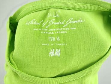 limonkowy t shirty damskie: H&M L.O.G.G., T-shirt damski, rozmiar M — 5
