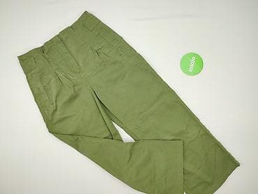 khaki spódnice: Spodnie materiałowe damskie, rozmiar L — 2