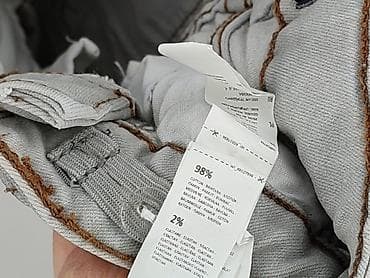 bomberki hm: Spodnie jeansowe, Reserved, 6-9 miesięcy, stan - Bardzo dobry — 5