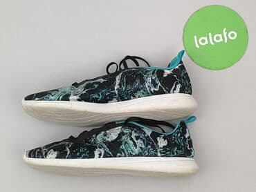 w.klapkach tekst: Adidas, Sneakersy damskie, 38.5 — 3