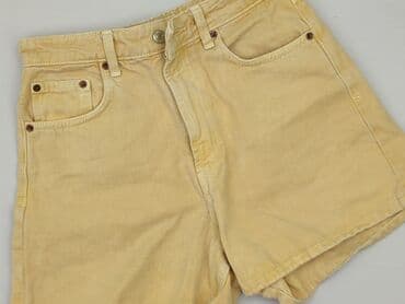 zara spodnie beżowe z wysokim stanem: Zara, Shorts for women, size M — 2
