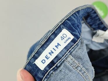 spódniczka mini allegro: DENIM JEANS, Spódnica damska, L — 4