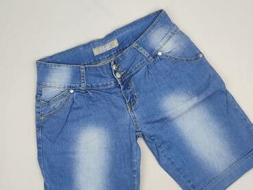 szorty damskie jeansowe przed kolano: Jeanswear, Szorty damskie, rozmiar L — 1