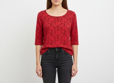 czerwona sukienka cropp: Bluzka damska, rozmiar S — 5