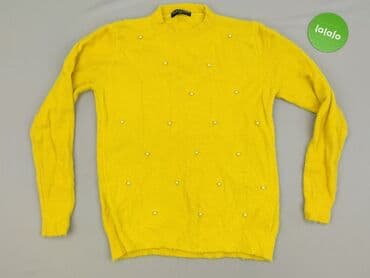 sweter z perełkami zara: Silver, Sweter damski, rozmiar M — 2