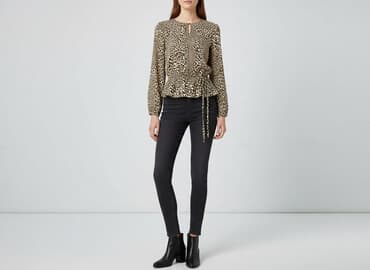 kamizelka futerko h m: H&M Divided, Bluzka damska, rozmiar 2XS — 7