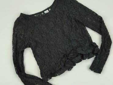 bluzka z aplikacją h: H&M Divided, Top damski, XS — 1