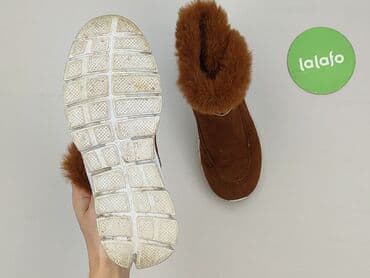 kozaki z futerkiem deichmann: Botki damskie, 37 — 4