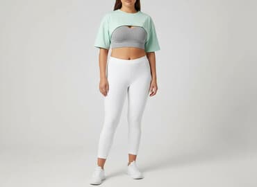 pepco legginsy prążkowane: Cubus, Legginsy Sportowe damskie, rozmiar XL — 6