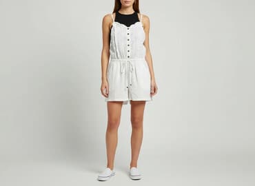 ogrodniczki z krótkimi spodenkami: Atmosphere, Kombinezon damski, rozmiar L — 6