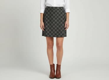 czarne spódnice w kratę: New Look, Spódnica damska, rozmiar M — 6