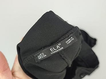 miego spodnie: Spodnie materiałowe damskie, rozmiar L — 4