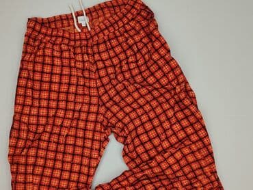 legginsy damskie plus size: Material trousers for women, size L (EU 40) — 1