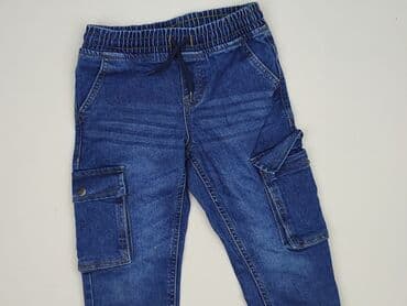 Spodnie jeansowe, Little kids, 3-4 lat, 104, stan - Idealny