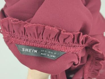 czerwona bluzki z bufkami: Shein, Bluzka damska, XS — 5