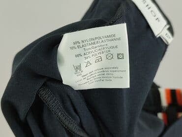 krótkie spodenki z lampasami: Topshop, Spódnica damska, rozmiar M — 5