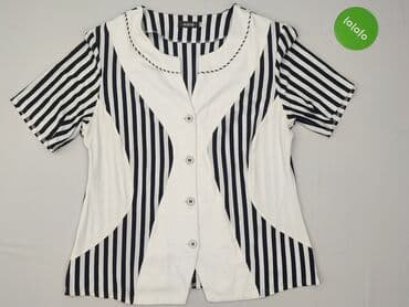 sukienki z gipiury dla puszystych: Women's blouse, size 6XL (EU 52) — 2