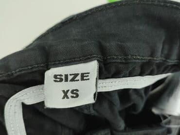 zara spodnie czarne z wysokim stanem: Spodnie materiałowe damskie, rozmiar XS — 4