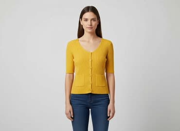 minouu przybylska i jordanov sweter: Kardigan damski, rozmiar S — 6