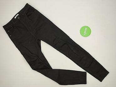 pull and bear botki: Bershka, Jeansy damskie, rozmiar S — 2