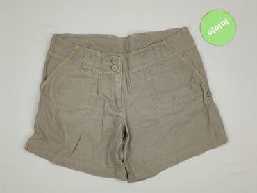 lniane spodenki pepco: Papaya, Szorty damskie, rozmiar S — 2