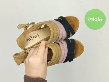 miu miu ubrania: Miu Miu, Sandały damskie, rozmiar 37 — 4