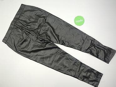 modny second hand online: Legginsy Ze skóry ekologicznej damskie, rozmiar L — 3