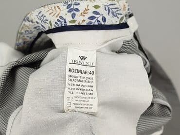 shein spodnie materiałowe: Chinosy dla mężczyzn, rozmiar L — 4