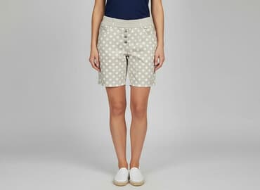 bezowe spodenki damskie: Szorty damskie, rozmiar S — 5