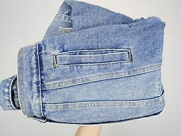 flared jeans sinsay: Sinsay, Męska kurtka jeansowa, rozmiar XS — 6