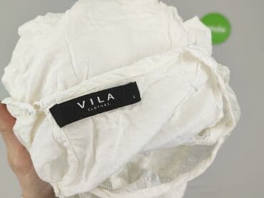 biala marynarka do sukienki: Vila, Bluzka damska, rozmiar L — 5