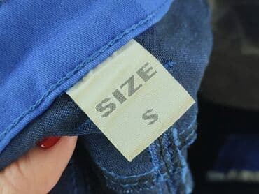 niebieska satynowa sukienka zara: Zara, Spódnica damska, rozmiar S — 4
