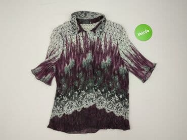 koszula damska z ozdobnym kołnierzykiem: Жіноча блуза, розмір S — 3