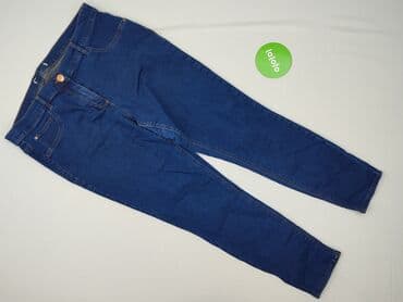 jeansy plus size wysoki stan: Jeansy damskie, rozmiar L — 2
