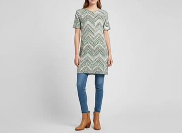 reserved sukienka butelkowa zieleń: H&M, Sukienka damska, rozmiar S — 7