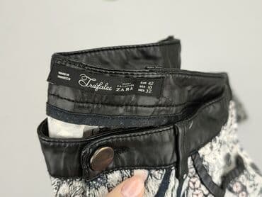 woskowane legginsy z wysokim stanem zara: Zara, Брюки жіночі, розмір XL — 4