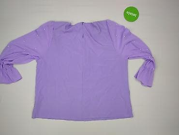 bluzki liliowa: Bluzka damska, rozmiar 4XL — 3
