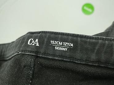 decatlon dresy: Spodnie jeansowe, C&A, 12 lat, 152, stan - Bardzo dobry — 4