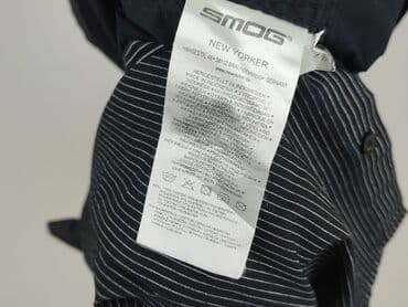 smog relaxed fit t shirt new yorker: SMOG, Shirt for men, size L — 5