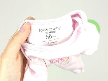 ubranka dla niemowląt c a: Body, Fox&Bunny, 0-1 month, 
condition - Perfect — 4