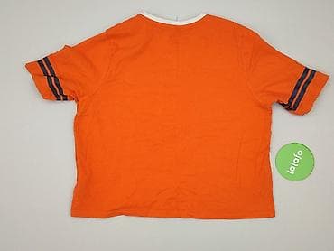 czerwone szorty: Sinsay, T-shirt damski, rozmiar L — 4