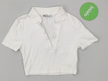 bluzki goralska: Zara, Damska koszulka polo, rozmiar S — 2