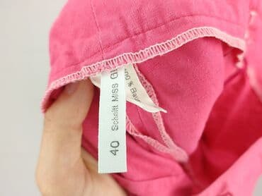 woskowane legginsy z wysokim stanem zara: Spodnie materiałowe damskie, rozmiar L — 4