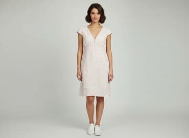 sukienki z bufiastymi rękawami: Sukienka damska, rozmiar M — 1