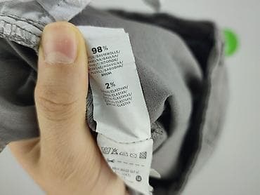 pull on trousers h: Spodnie materiałowe damskie, rozmiar S — 4
