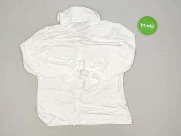 białe bluzki ze zlotym nadrukiem: Bluzka damska, rozmiar M — 3