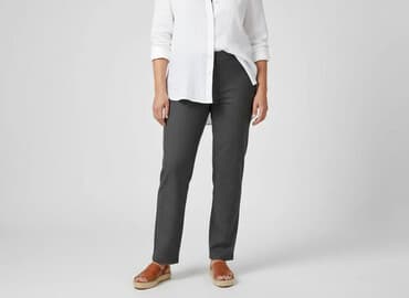 piżamy dla ciężarnych: Spodnie materiałowe damskie, rozmiar XL — 5