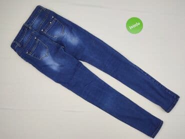 legginsy woskowane push up: Jeansy damskie, rozmiar XS — 3