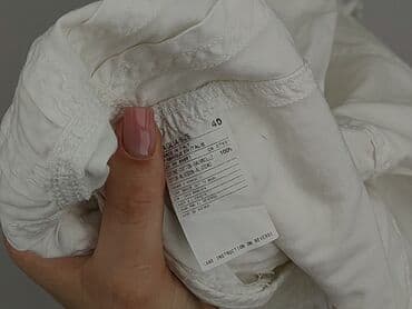 dluga biala koszula: White, Spódnica damska, rozmiar L — 5